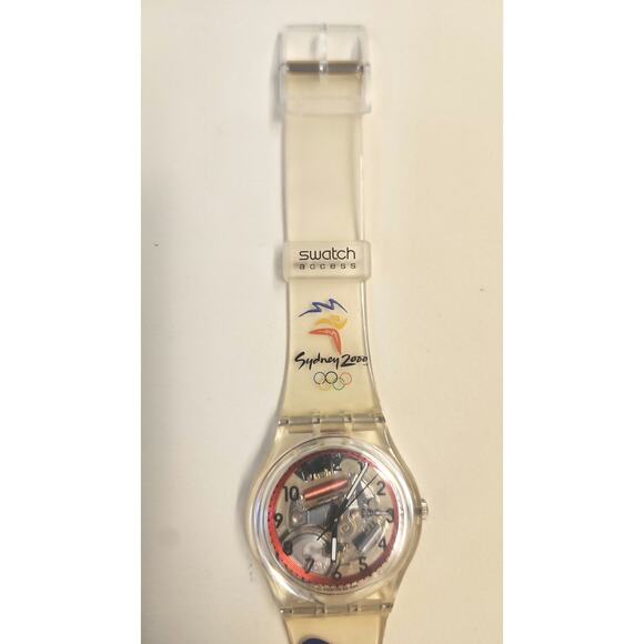 Swatch Watch GLORIOUS RUNNER GK295PACK1 1999 Olympic Specials New In Box - Picture 5 of 15